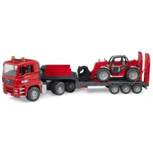 Ігровий набір Bruder Тягач MAN TGA з причепом та телескопічний навантажувач Manitou MLT 633 (02774): Виробник Bruder