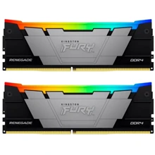 Kingston FURY 16 GB (2x8GB) DDR4 4266 MHz Renegade RGB Black (KF442C19RB2AK2/16): Тип DDR4