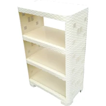 Етажерка Plastic's Craft Ротанг 4-секційна Бежева (2000181110138): undefined undefined