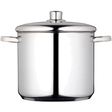 Каструля Kitchen Craft Masterclass 24 см 8.5 л (MCSTPOT24): Тип Традиционная