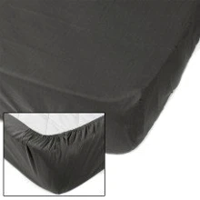 Простирадло на гумці SoundSleep Dyed Dark grey темно-сіра 90x200 см (93121880): Тип простирадло