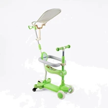Самокат 5в1 Skyper (BT-52309): Количество колес 3