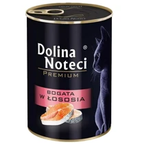 Вологий корм для котів Dolina Noteci Premium Cat М'ясні шматочки з лососем у соусі 400 г (56426): Тип Влажный корм