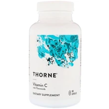 Thorne Research Vitamin C With Flavonoids 180 Caps Витамин С (аскорбиновая кислота): Тип Витамин C