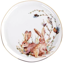 Тарелка десертная Lefard "Easter time" 20 см (985-189): Тип Тарелка десертная