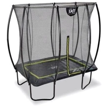 Батут EXIT Silhouette с защитной сеткой прямоугольный 214x305см чёрный на ножках: Производитель EXIT Toys