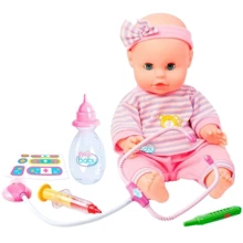 Пупс Play Baby з інтерактивним набором лікаря 32 см (32004): Виробник Play Baby