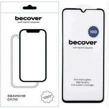 Аксессуар для смартфона BeCover Tempered Glass 10D Black for Realme C51 (711343): Совместимость Realme C51