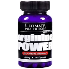 Аминокислота для спорта Ultimate Nutrition Arginine Power 100 caps: Вкус Без вкуса
