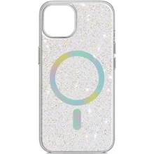 Чехол для iPhone ArmorStandart Glow Magsafe Transparent for iPhone 15 (ARM69898): Цвет прозрачный