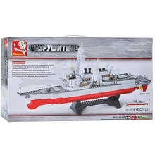 Конструктор Sluban Авіаносець (615 дет) (M 38 B 0390): Виробник Sluban