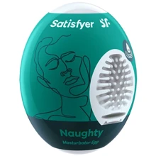 Самосмазывающийся мастурбатор-яйцо Satisfyer Egg Naughty (одноразовый, не требует смазки): Для кого Для мужчин