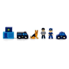 Набір для залізниці Viga Toys Поліцейська ділянка (50814): Тип набор