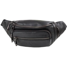 Мужская поясная сумка Vito Torelli черная (VT-6585-black): Пол Мужской