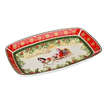 Блюдо Lefard Christmas Collection 30х19 см (986-031): Тип Блюдо