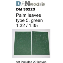 Пальмовые листья DAN models Зеленые, набор №5 (DAN35223): Производитель DAN models