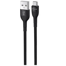 Кабель Proove USB Cable to microUSB Light Weft 2.4A 1m Black: Тип USB Cable - microUSB