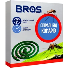 Спирали Bros инсектицидное средство от комаров 10 шт (5904517061279): undefined undefined