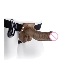 Страпон Fetish Fantasy Series 7" Vibrating Hollow Strap-On with Balls 18x4.3 см: Для кого Для пары