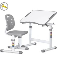 Комплект Evo-kids (стул+стол) Evo-03 Ergo Grey (Evo-03 Ergo G): Возраст ребенка от 3-х лет