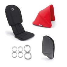 Комплект Bugaboo Style set для коляски Ant Black/neon red черный с красным (910210NR01): Производитель Bugaboo