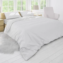 Комплект постільної білизни SoundSleep Stripy White бязь полуторний (93949422): Матеріал бязь