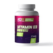 10XNutrition Vitamin D3 2000 IU Витамин Д3 60 гелевых капсул: Форма выпуска Капсулы