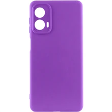 Чехол для телефонов Lakshmi Case Silicone Cover Full Camera Purple for Motorola Moto G85: Совместимость Motorola Moto G85