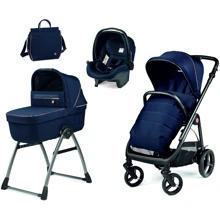 Коляска 3в1 Peg-Perego Veloce Blue Shine SL з підставкою до люльки (PACK-VEL31SL000017): Тип коляски Универсальная коляска (3-в-1)