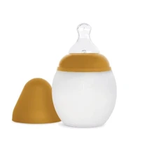 Бутылочка для кормления новорожденных Elhee 150 ml Curry (Oz-C150): Материал силикон