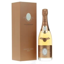Шампанское Louis Roederer Cristal Rose Vintage 2013 розовое брют Gift Box 0.75 (VTS1003135): Объем, л 0.75