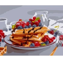 Картина по номерам SANTI Соблазнительный завтрак 40x50 см (954509): Производитель SANTI