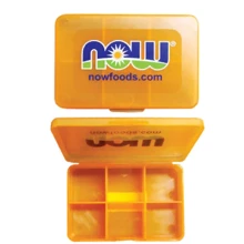 Now Foods 6-day Pill Box Orange: Пол Унисекс