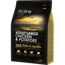 Сухой корм для взрослых собак крупных пород Profine Adult Large Chicken с курицей и картофелем 3 кг (8595602517466): Тип Сухой корм