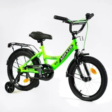 Детский велосипед Corso Maxis 16" зеленый (CL-16501): Тип 2х колесный велосипед