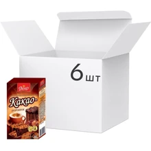 Упаковка какао Деко Темне 6х80 г (4820076016226): undefined undefined