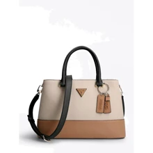 Женская сумка тоут Guess Cordelia Luxury Satchel бежевая (HWVG8130060-CML): Пол Женский