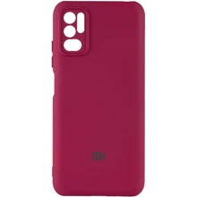 Чехол для телефонов Mobile Case Silicone Cover My Color Full Camera Marsala for Xiaomi Redmi Note 10 5G / Poco M3 Pro / Poco M3 Pro 5G: Совместимость Xiaomi Redmi Note 10 5G / Poco M3 Pro / Poco M3 Pro 5G