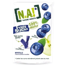 Фруктовые стики Nature Innovation Черника 35 г: Тип Конфеты