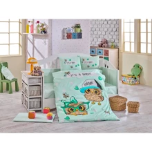 Комплект постельного белья HOBBY Cool Baby детский мятный 100х150/2х35х45 см (29375): Тип постельный комплект