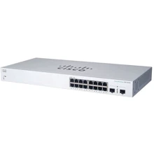Сетевой коммутатор Cisco CBS220-16P-2G-EU: Порты только Gigabit Ethernet (10/100/1000)
