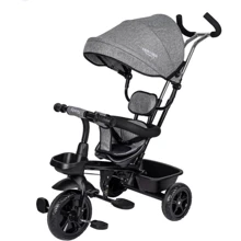 Трехколесный велосипед FreeON Free2Move Sport Black Grey (44169): Тип 3х колесный велосипед