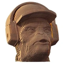 Картонный конструктор Cartonic 3D Puzzle Three Wise Monkeys. Hear No Evil: Вид флора и фауна