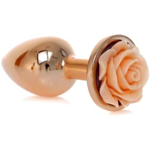 Анальная пробка BOSS Series Exclusivity Jewellery Red Gold Plug Rose Peach: Для кого Унисекс