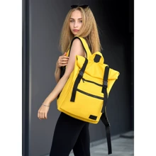 Женский рюкзак Sambag RollTop Zard желтый (24238028): Пол Женский