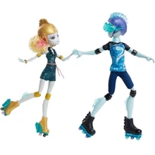 Набор кукол Monster High "Лагуна и Гил" (CJC47): Особенности На шарнирах