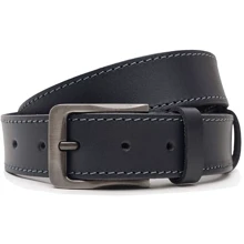 Мужской ремень Borsa Leather синий (V1125FX39-navy): Пол Мужской