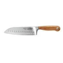 Нож-сантоку Tescoma FeelWood 30 см (884826): Лезвие Нержавеющая сталь