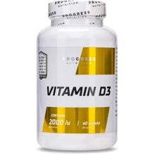 Progress Nutrition Vitamin D3 Витамин D3 60 таблеток: Тип Витамин D