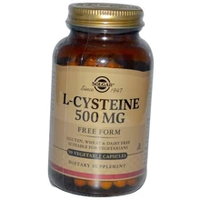 Solgar L-Cysteine 500 mg 90 caps: Тип N-ацетилцистеин